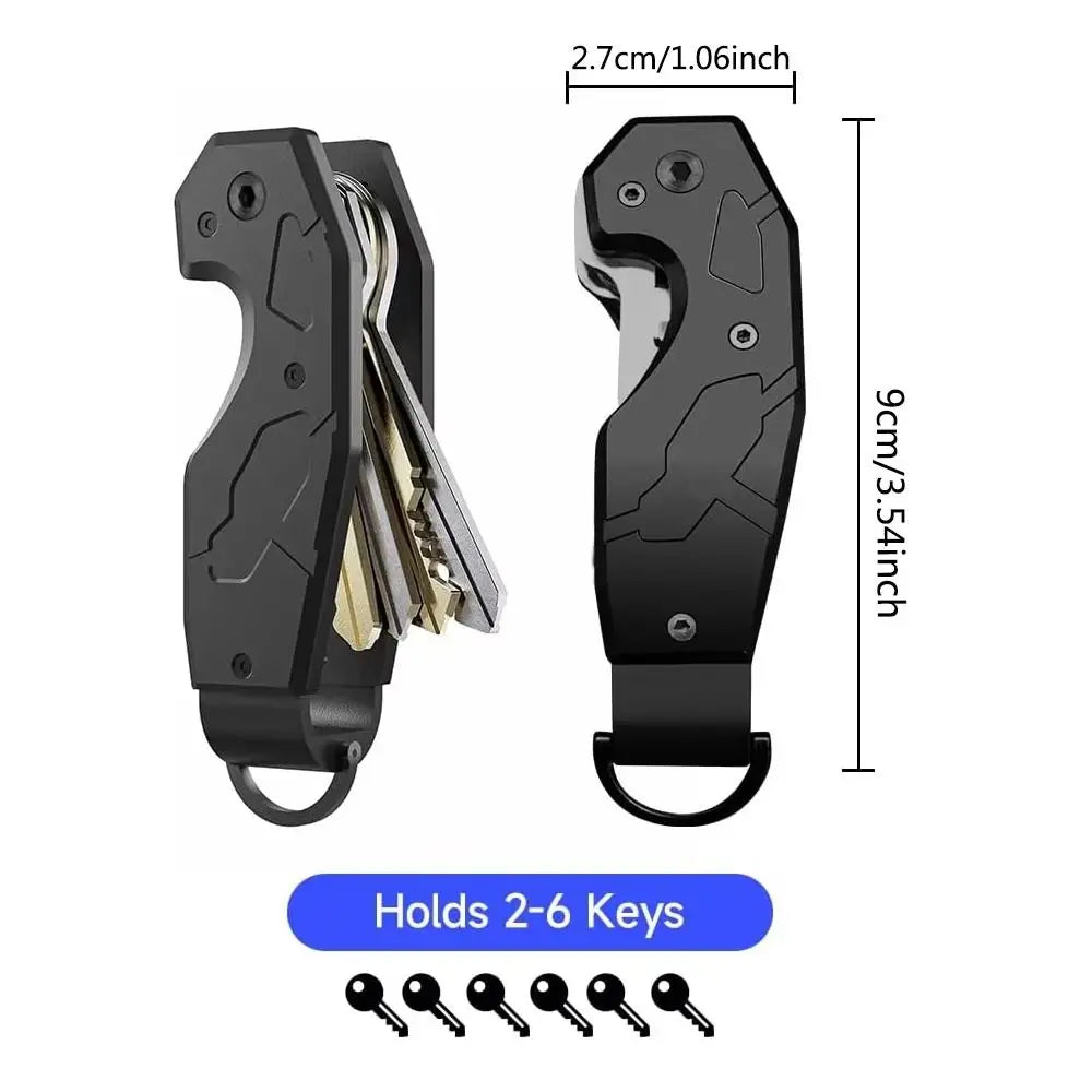 Compact Metal Key Case
