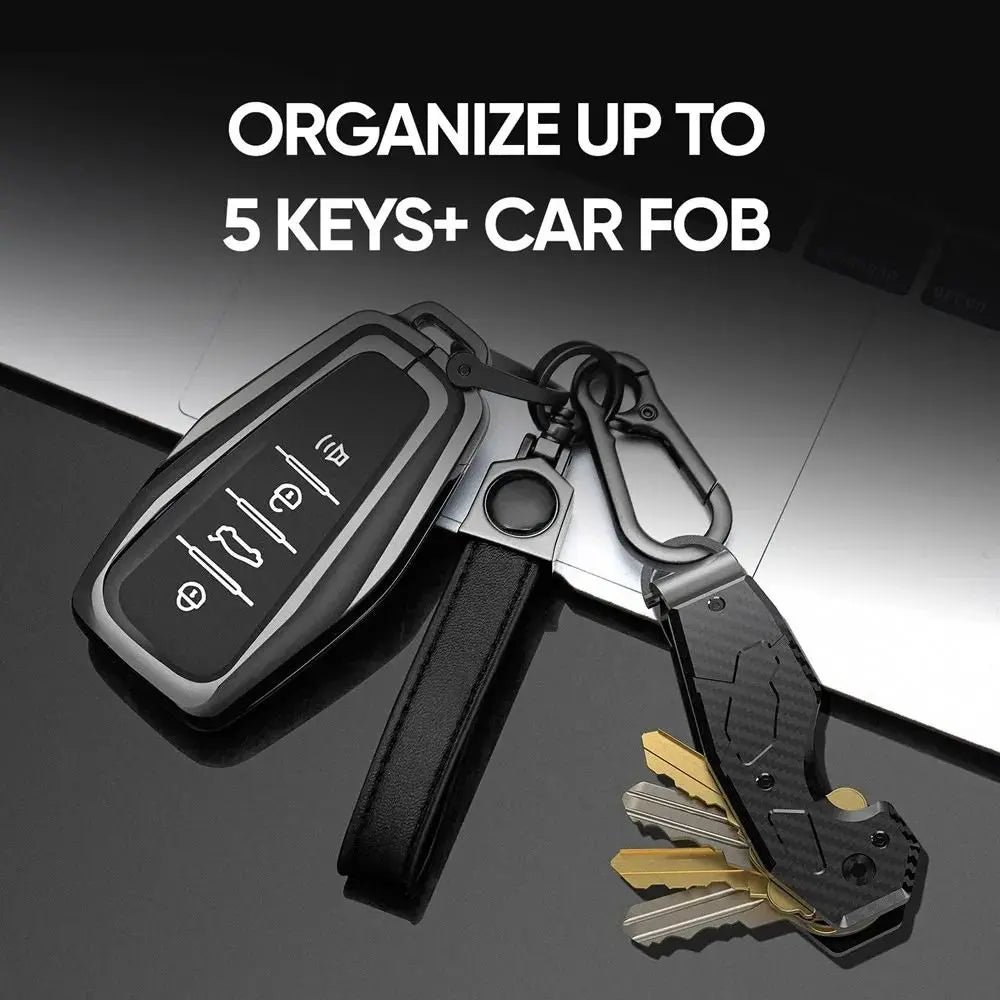 Compact Metal Key Case