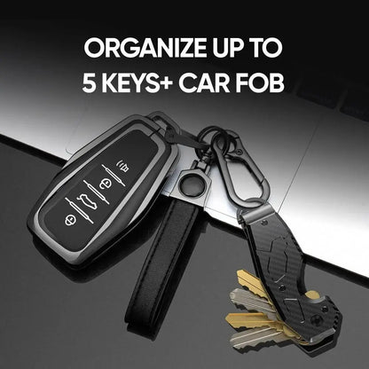 Compact Metal Key Case
