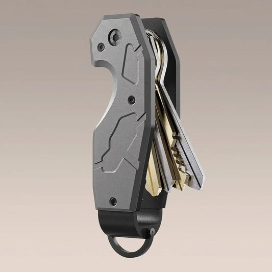 Compact Metal Key Case