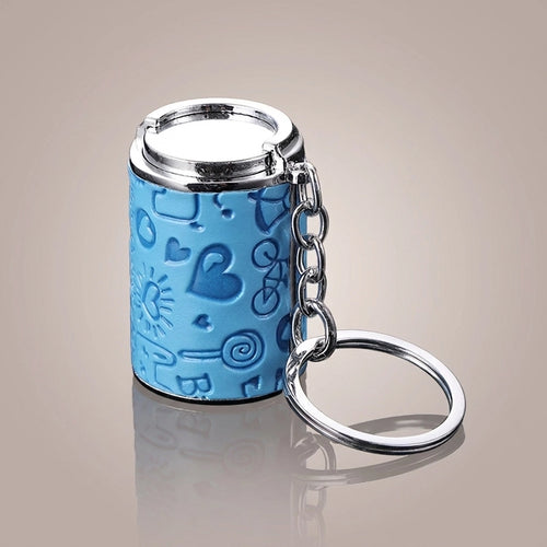 Mini Coin Storage Keychain
