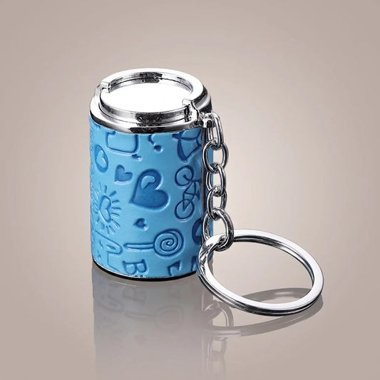 Mini Coin Storage Keychain