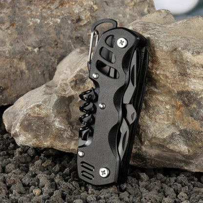 Multi-Tool Folding Knife for Outdoor Survival & Camping