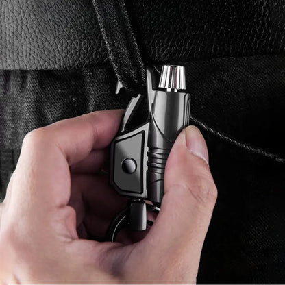 Waterproof Kerosene Permanent Match Lighter Keychain